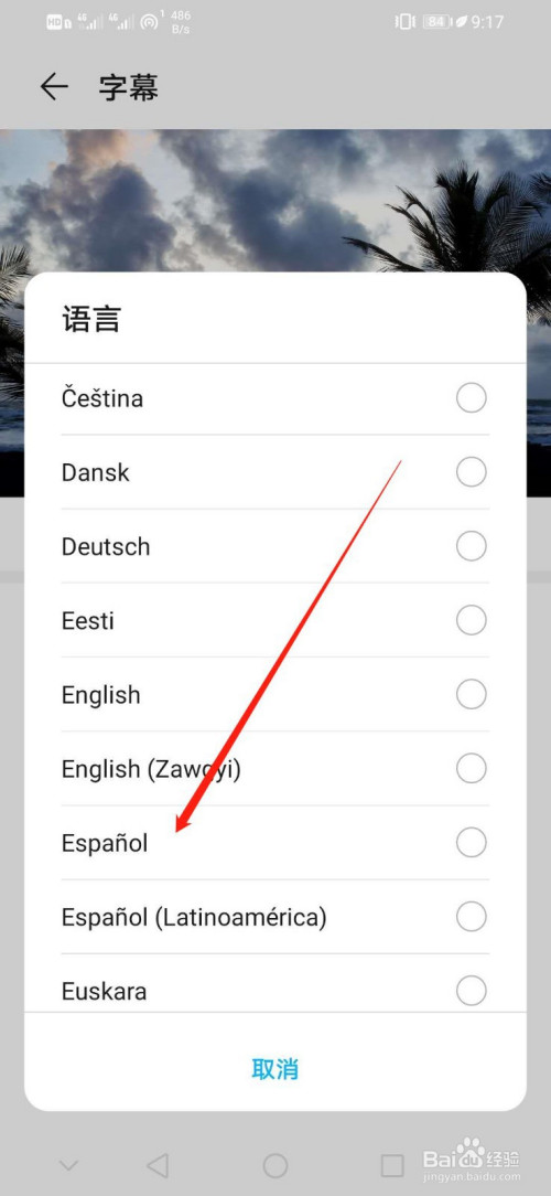 我来说说华为手机如何设置字幕语言为Espanol。