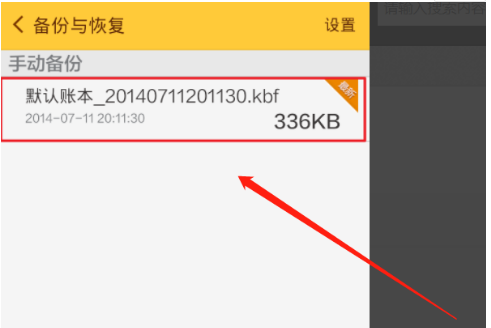 我来说说如何恢复随手记数据备份。