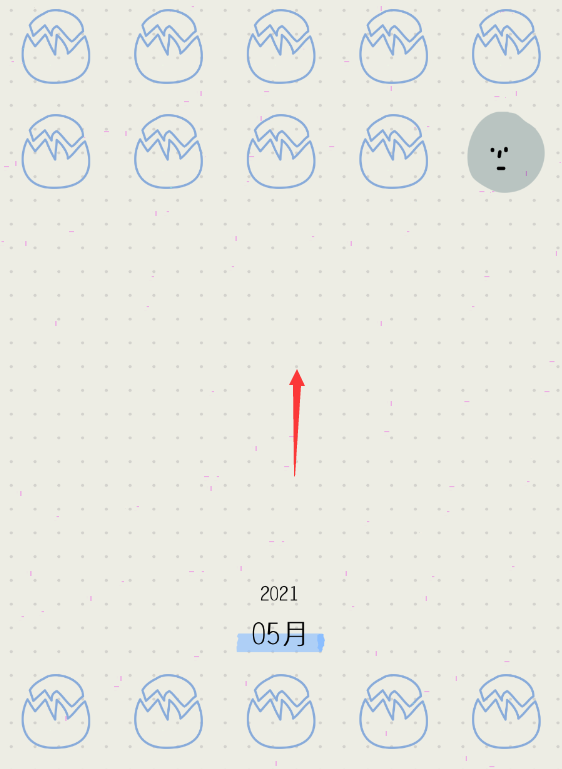 我来说说mooda怎样查看看之前日记。