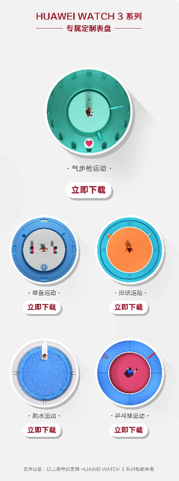 我来说说华为手表如何跟换奥运金牌主题。