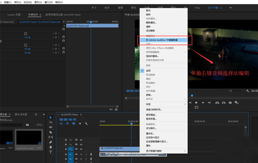 我来说说两种消除视频杂音的方法，分别使用喵影工厂和Premiere