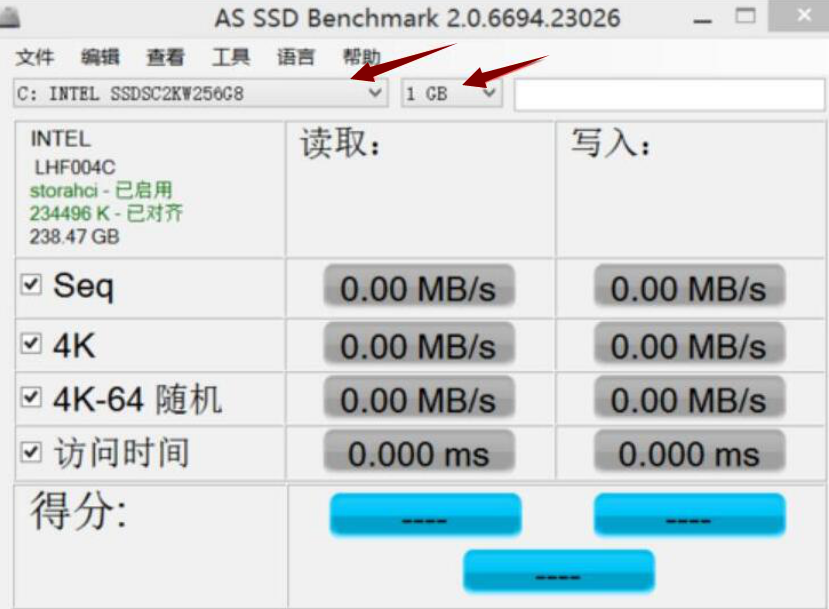 我来说说AS SSD Benchmark如何测试硬盘性能。