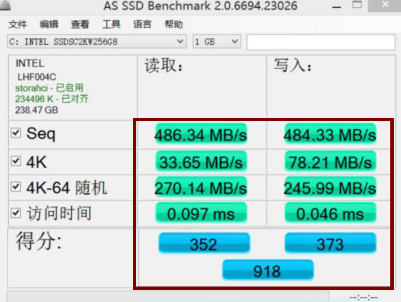 我来说说AS SSD Benchmark如何测试硬盘性能。