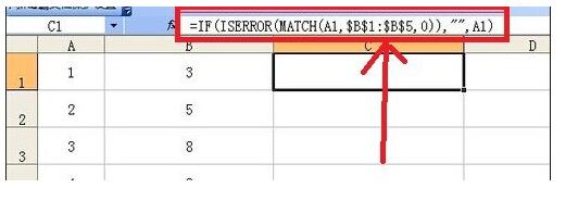excel比较两列数据是否相同的使用操作方法截图