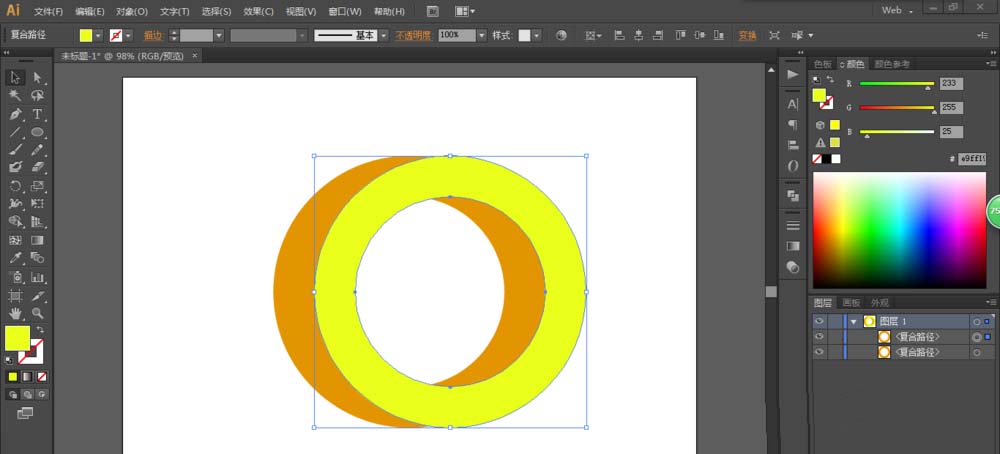 我来说说ai制作3D立体圆环形的操作教程 ai制作海报