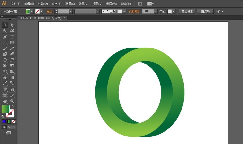 我来说说ai制作3D立体圆环形的操作教程 ai制作海报