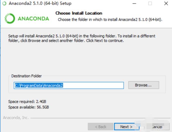 Anaconda安装的详细步骤截图