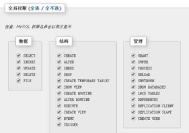 我来说说phpmyadmin管理员权限设置方法 我来说说通信