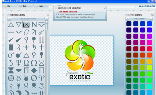 我来说说AAAlogo中设计logo标志的简单操作 我来说说欲