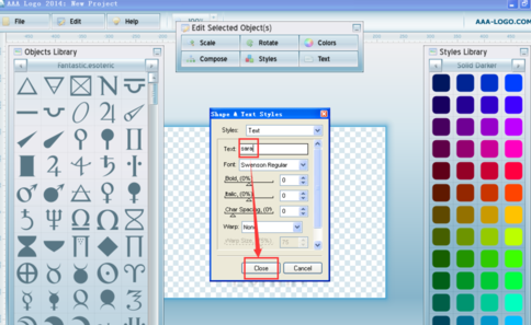 我来说说AAAlogo中设计logo标志的简单操作 我来说说欲
