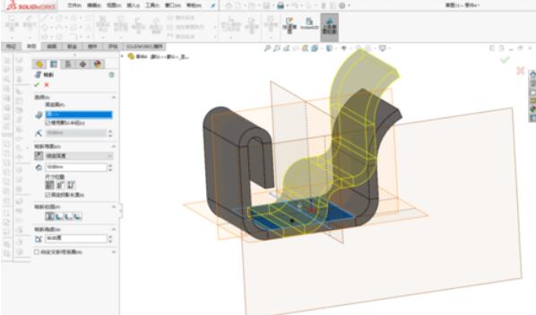 我来说说solidworks2019绘制弯折模块的具体操作步骤 我来说说欲