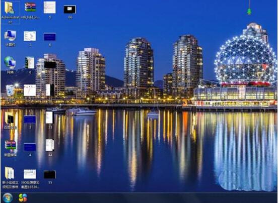 我来说说win7屏幕变黑的处理方法步骤 Win7双屏幕壁纸