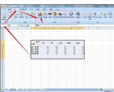 我来说说excel2007进行图表数据展示的相关操作步骤 居然还能复制