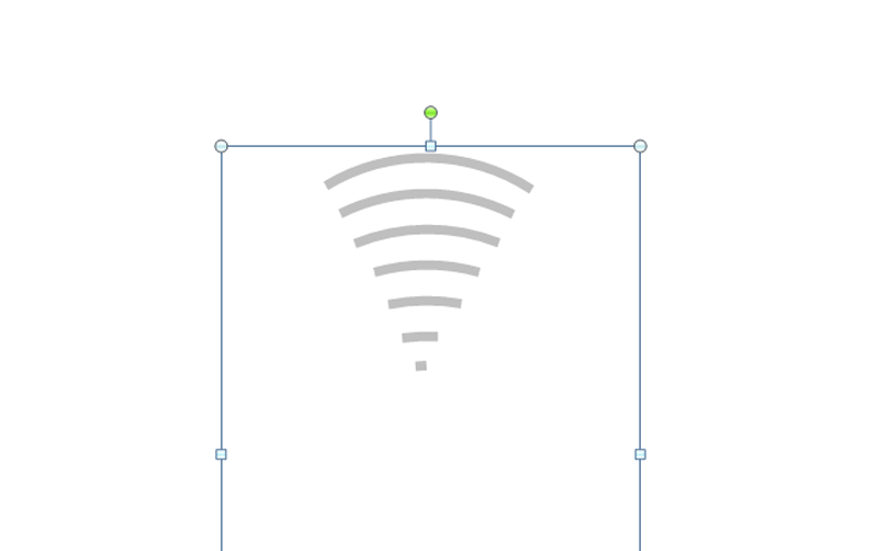 我来说说PowerPoint Viewer设计WiFi无线网图标的详细操作教程 我来说说婆文的公众号