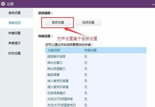 我来说说yy语音中打开变声效果的详细流程介绍 yy语音官网打不开