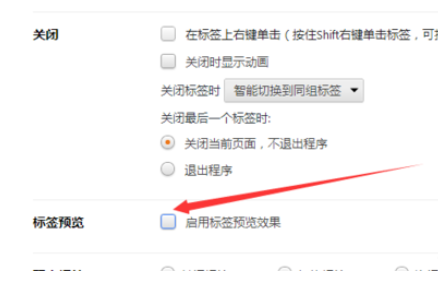 我来说说猎豹浏览器关掉标签预览效果的使用方法 猎豹安全浏览器下载