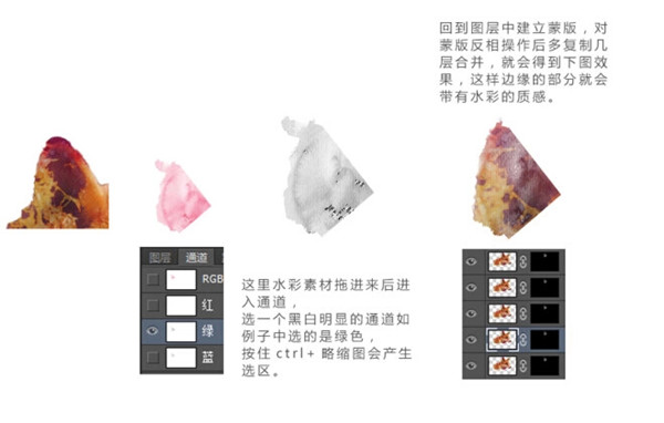 我来说说photoshop制作水彩效果的操作方法 我来说说的句子语录经典