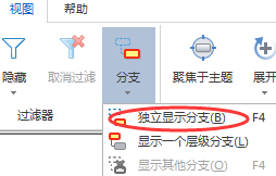 我来说说mindmanager中使用聚焦于主题功能的操作教程 我来说说名片对方知道是谁我来说说的吗