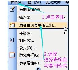 我来说说Microsoft Office 2003表格中自动套用格式的操作教程 我来说说小故事及感悟