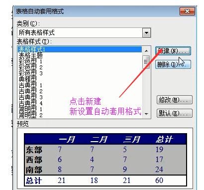 我来说说Microsoft Office 2003表格中自动套用格式的操作教程 我来说说小故事及感悟