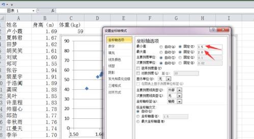 我来说说excel2007散点图添加文字标签的操作流程 我来说说excel