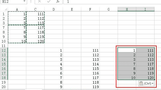 我来说说excel2013避免复制隐藏单元格的操作教程 我来说说excel到微信