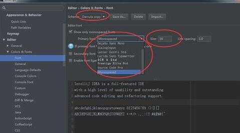 我来说说intellij idea修改主题样式/字体的操作教程 我来说说欲