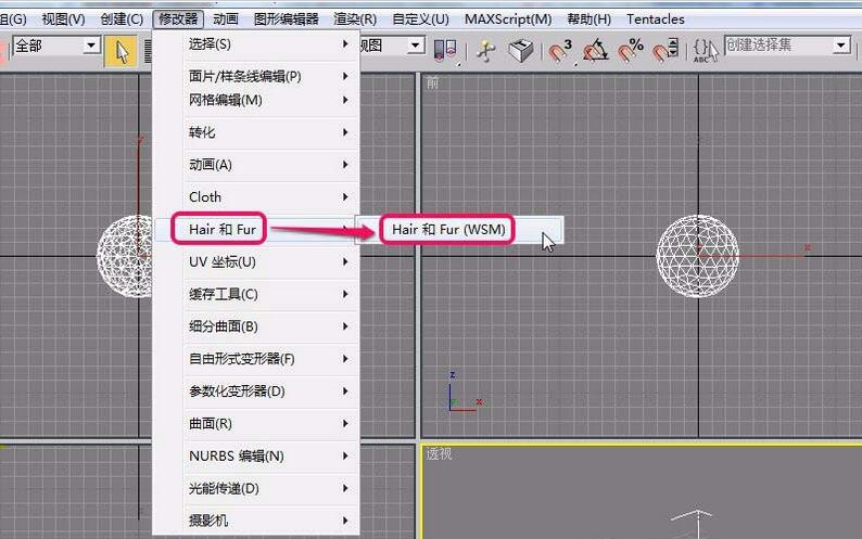 我来说说3Ds MAX使用Hair和Fur修改器建模毛球的操作教程