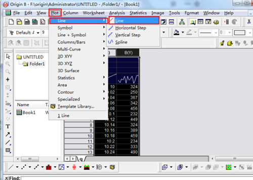 Origin平滑曲线的使用方法截图