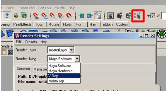 我来说说maya软件中Vray渲染模型的操作技巧 MaYa软件