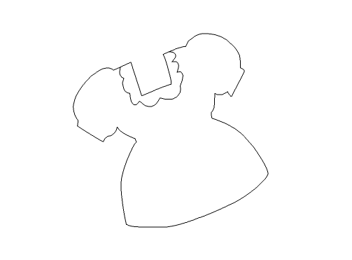 我来说说Flash制作女孩子裙子的简单教程 flash动画制作