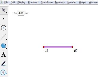 我来说说几何画板绘制固定长度线段的方法 几何画板绘制函数图像