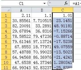 我来说说Excel减法运算的操作方法 Excel怎么减