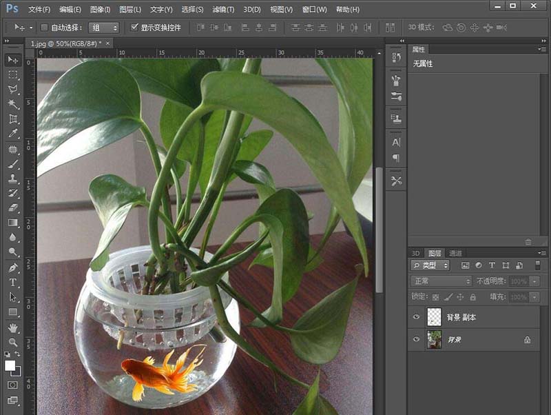 我来说说Photoshop在绿萝花瓶中合成小金鱼的图文方法 我来说说是一种快乐作文150字