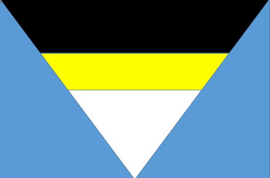 word绘制安提瓜和巴布达国旗标志的操作方法截图