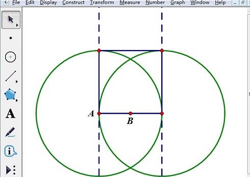 我来说说几何画板正方形内的迭代制作操作方法