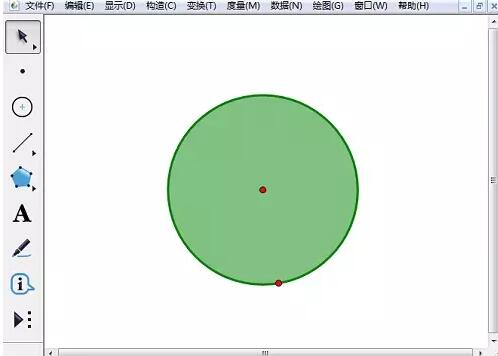 我来说说几何画板制作彩色圆形动画的图文方法 用几何画板制作动态抛物线
