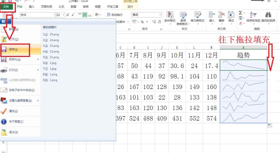 我来说说Excel表格数据制作损益表的详细方法 excel图表