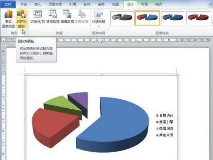 我来说说word2010创建图表模板的操作内容
