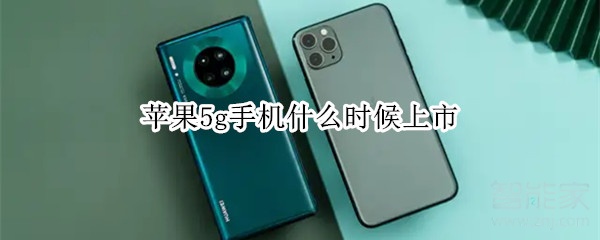 苹果5g手机什么时间上市