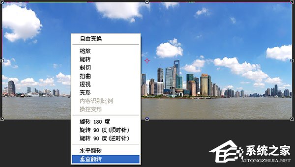 我来说说使用PS极坐标制作360度圆形全景图的方法