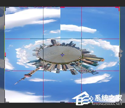 我来说说使用PS极坐标制作360度圆形全景图的方法