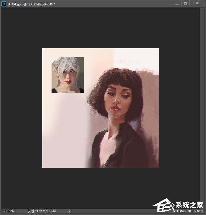 我来说说PS怎么让两张图片合成一张