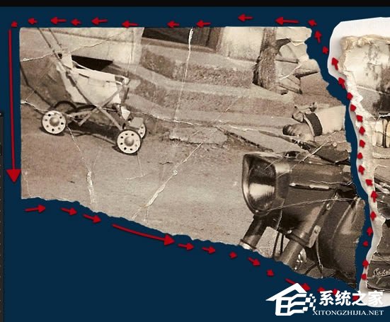 我来说说撕碎的老照片怎么还原