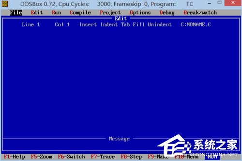 我来说说Win8系统下运行TurboC的正确方式