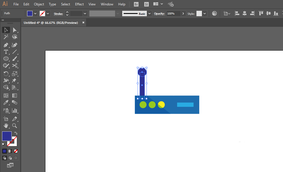使用ai手绘无线路由器标识具体操作方法