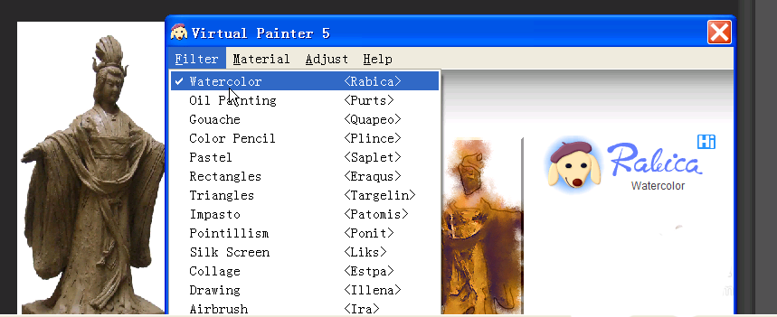 我来说说painter制作出特殊水彩画效果具体操作方法
