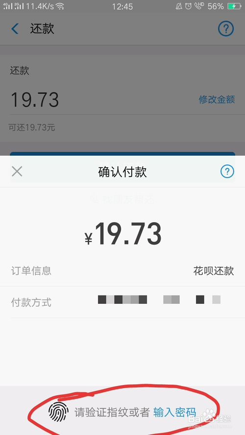 我来说说支付宝怎么提前还花呗。