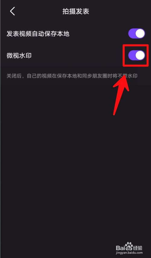我来说说微视作品如何设置无水印。