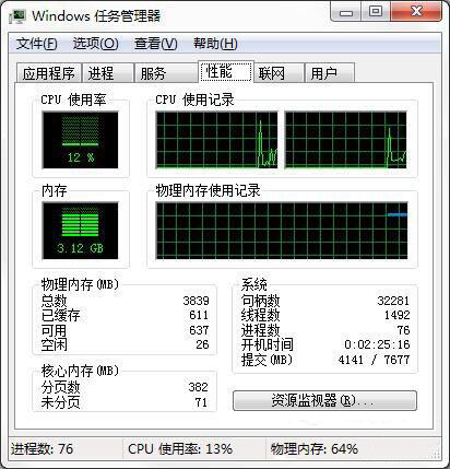 我来说说win7系统电脑资源不足的处理教程。